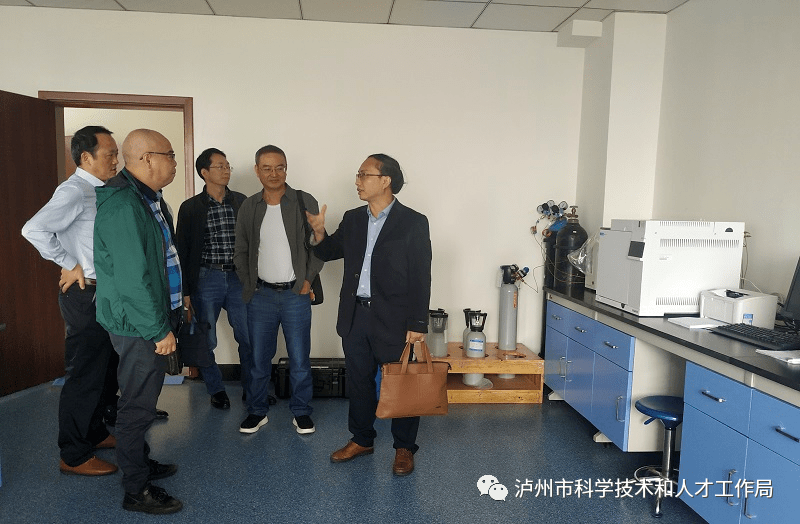 川大泸州产研院柔性引进专家实地挖掘泸州技术需求